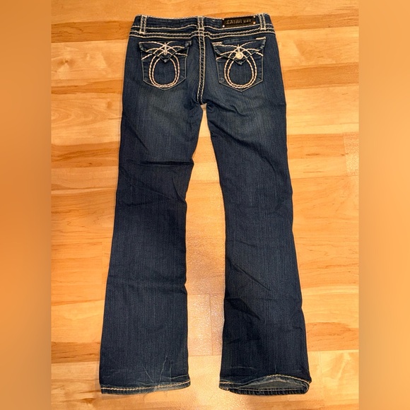 LA IDOL Y2K JEANS LOW RISE BOOTCUT - Picture 5 of 7